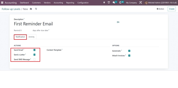 How to Set Up Automatic Payment Follow-Ups in Odoo 16 Accounting