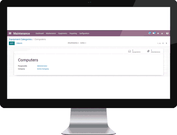 Odoo Manufacturing ERP for Maintenance